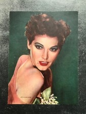 AVA GARDNER Original Vintage 1949 HOLLYWOOD PORTRAIT Movie Film Press Photo