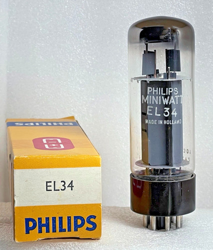 Philips miniwatt el34 6ca7 - el34,
