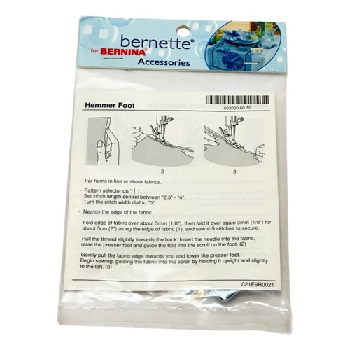 Bernina bernette hemmer foot - bernina,