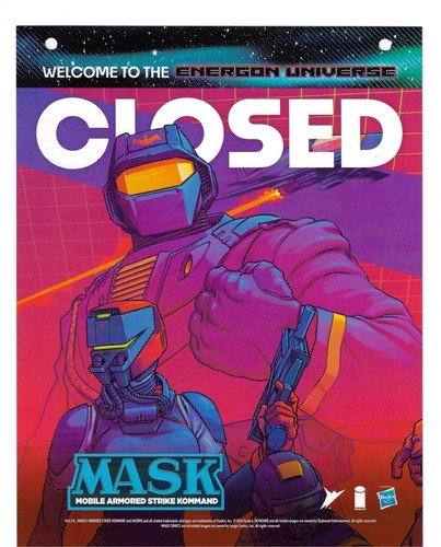 Maschera image comics - maschera, aperta