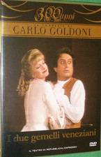 i due gemelli veneziani	dvd	teatro commedie di carlo goldoni 1978 nuovo