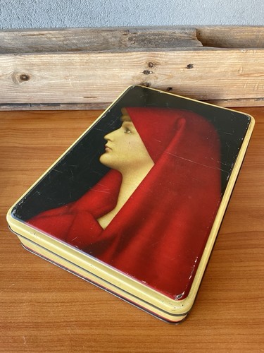 Scatola latta vintage - scatola,