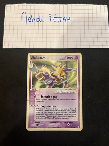 Carte pokémon alakazam gold - carte,