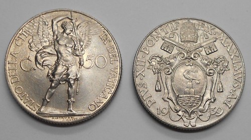 Vaticano centesimi dal 1929 - 50,