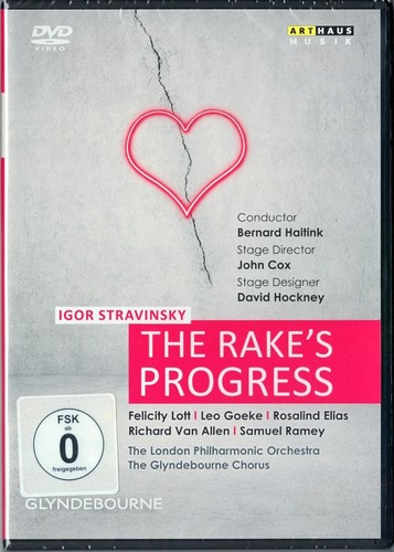 Dvd stravinsky the rake s - dvd, stravinsky: