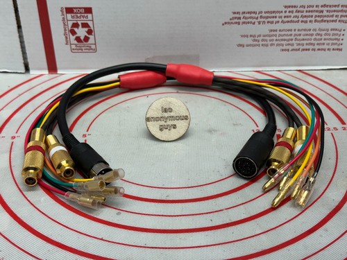 Adattatore breakout din rca - breakout, 8