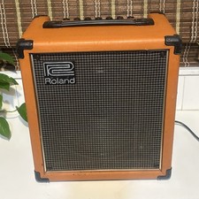 Amplificatore combinato Roland CUBE-60 vintage anni 80 / testa arancione 60 watt riverbero tasti chitarra