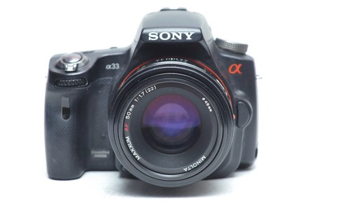 Sony alpha a33 slt - sony, con
