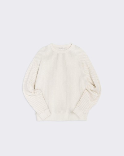 Ymc crewneck fauss off - off, white