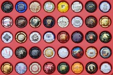 LOTTO (2S) 40 CAPSULE SPUMANTE - CHAMPAGNE, capsules, placas de cava, mousseux