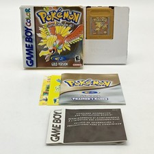 Pokemon Gold Version Game Boy