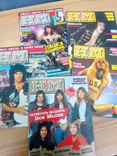 Rivista Musica  Heavy Metal Anni 80 Completa Di Adesivi O Allegati 