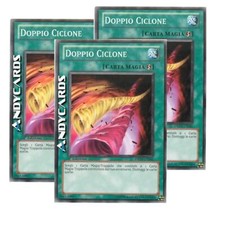 3x DOPPIO CICLONE • (Double Cyclone) • Comune • DREV IT046 • 1Ed • YUGIOH!