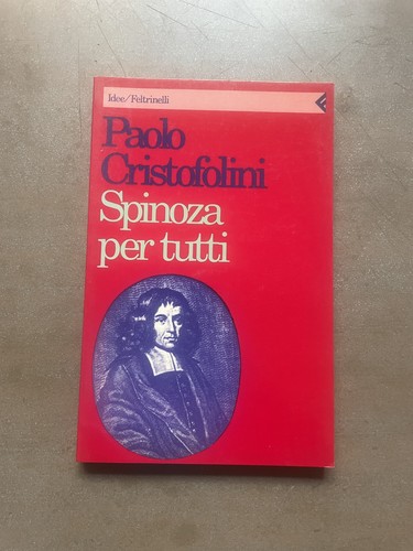 Paolo cristofolini spinoza - cristofolini,,