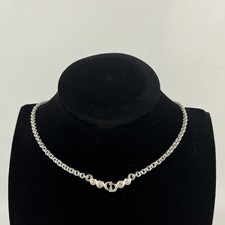 Collana Christian Dior logo CD