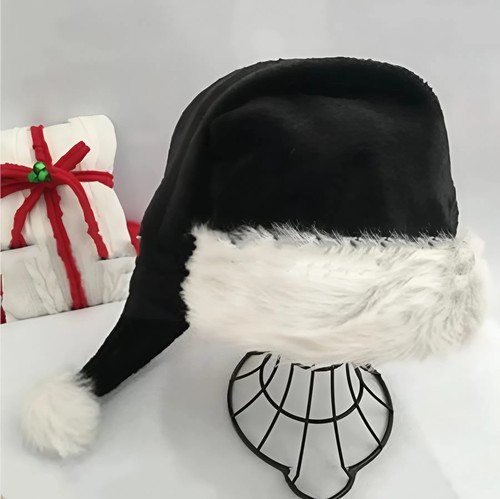 Cappello natale nero - natale,