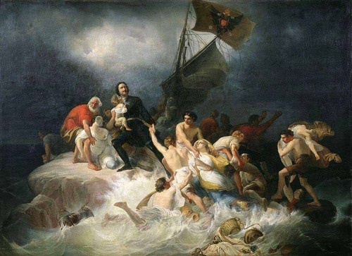 Dipinto olio tela pietro - dipinto, su
