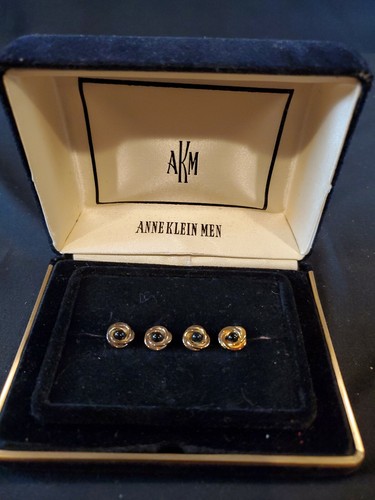 Set gemelli vintage argento - set,