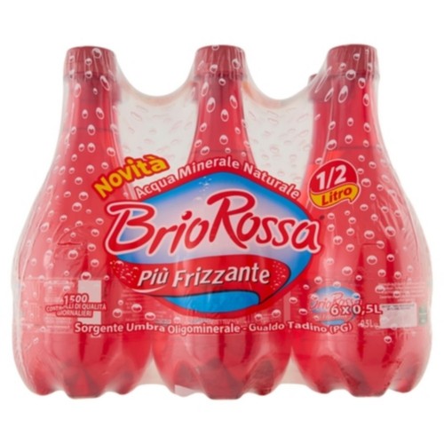 Acqua brio rossa più - rossa,