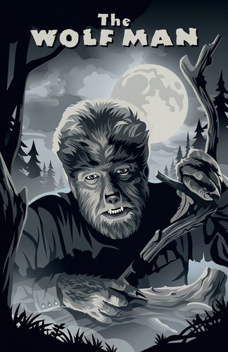 The wolf man lon chaney - wolf,