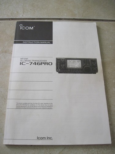 Manuale istruzioni icom - manuale,