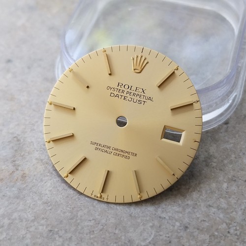 Rolex datejust oro - rolex, champagne