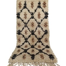 Tappeto Azilal marocchino vintage fatto a mano tappeto zona geometrica...