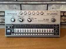 Roland TR -606 Drumatix Drumatix Drum Machine originale con custodia, spedizione assicurata giornaliera