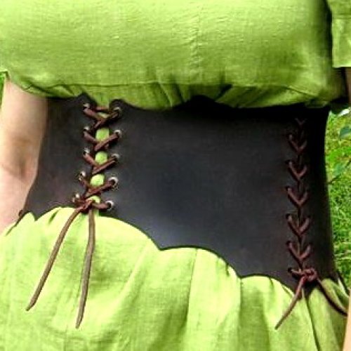 Corpetto pelle con - corpetto,