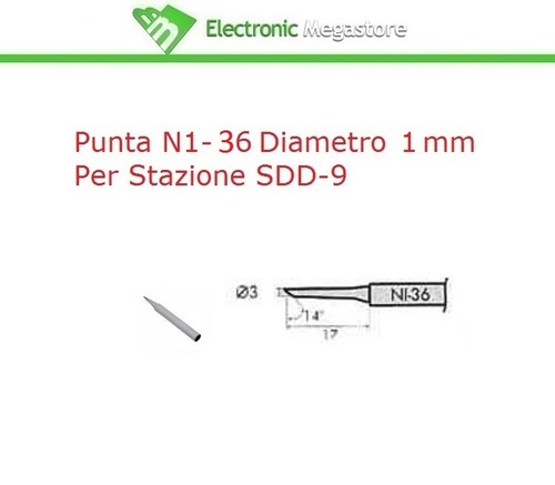 Punta mm per - punta,