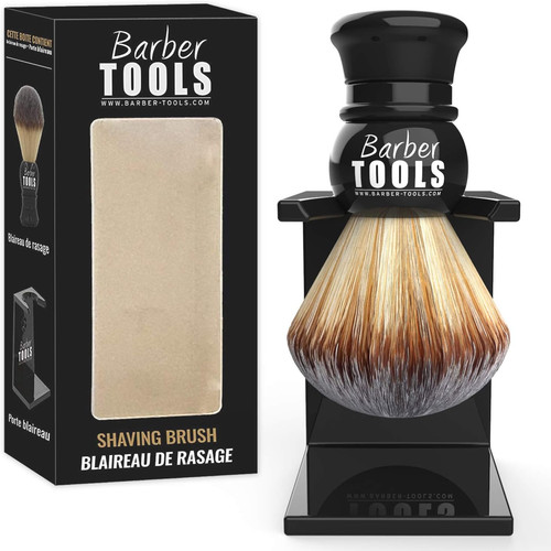 Pennello barba con supporto - pennello,