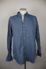 TOMMY HILFIGER CAMICIA UOMO COTONE TG. 2XL MAN CASUAL VINTAGE COTTON SHIRT