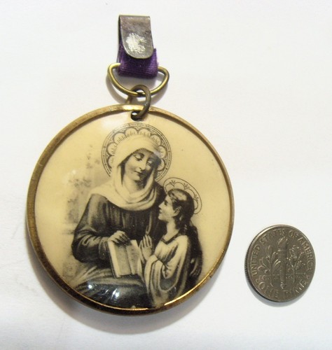 Antica medaglia doppia faccia