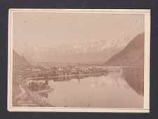 1890 Zell Am See Con La Pietra. Mare Fotografo Foto Photo Fotografico Vista