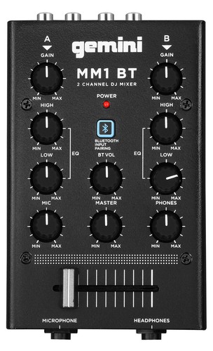 Gemini mm1bt channel dj - gemini, 2-channel