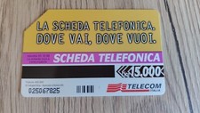 Schede telefoniche rare