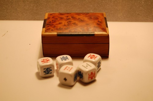 Antica scatolina legno con - scatolina,