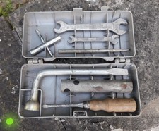 BORSA BORSETTA TROUSSE TOOL BAG ATTREZZI CHIAVI MANUTENZIONE FIAT 500 COMPLETA 