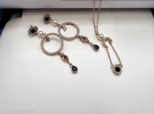 Set collana orecchini - orecchini, oro