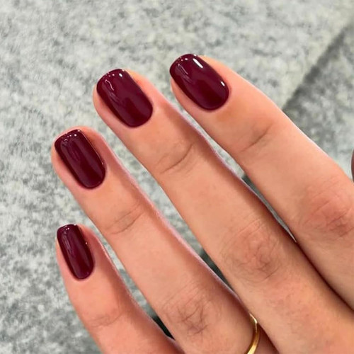 Press nails rosso - press, on