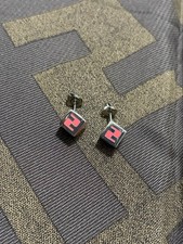 Orecchini FENDI logo FF cubo