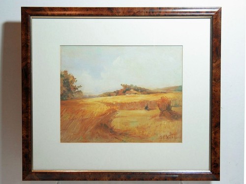 Girolamo nerli framed print - framed,