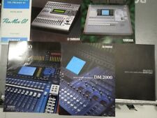 Brochures vari MIXER AUDIO YAMAHA analogico digitale vintage