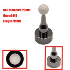 Sfera di calibrazione tavolo CMM 20mm diametro M8 CMM sfera ceramica precisa con base