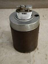 Accendino Da Tavolo Con Portasigarette A Cilindro Vintage 