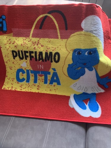 Tappeto cameretta puffi - cameretta,
