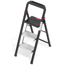 Scala a 3 gradini con vassoio