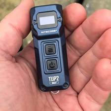 Nitecore TUP2 - Mini torcia con 3 colori di luce 1200 lumen USB-C (blu)