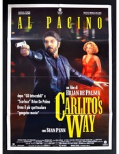 manifesto CARLITO'S WAY brian de palma al pacino sean penn patrick doyle A396
