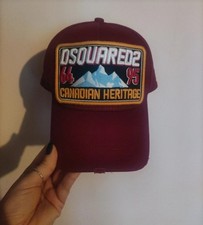 Dsquared2 Be ICON Cappello Baseball da Uomo - Nero, Taglia Unica